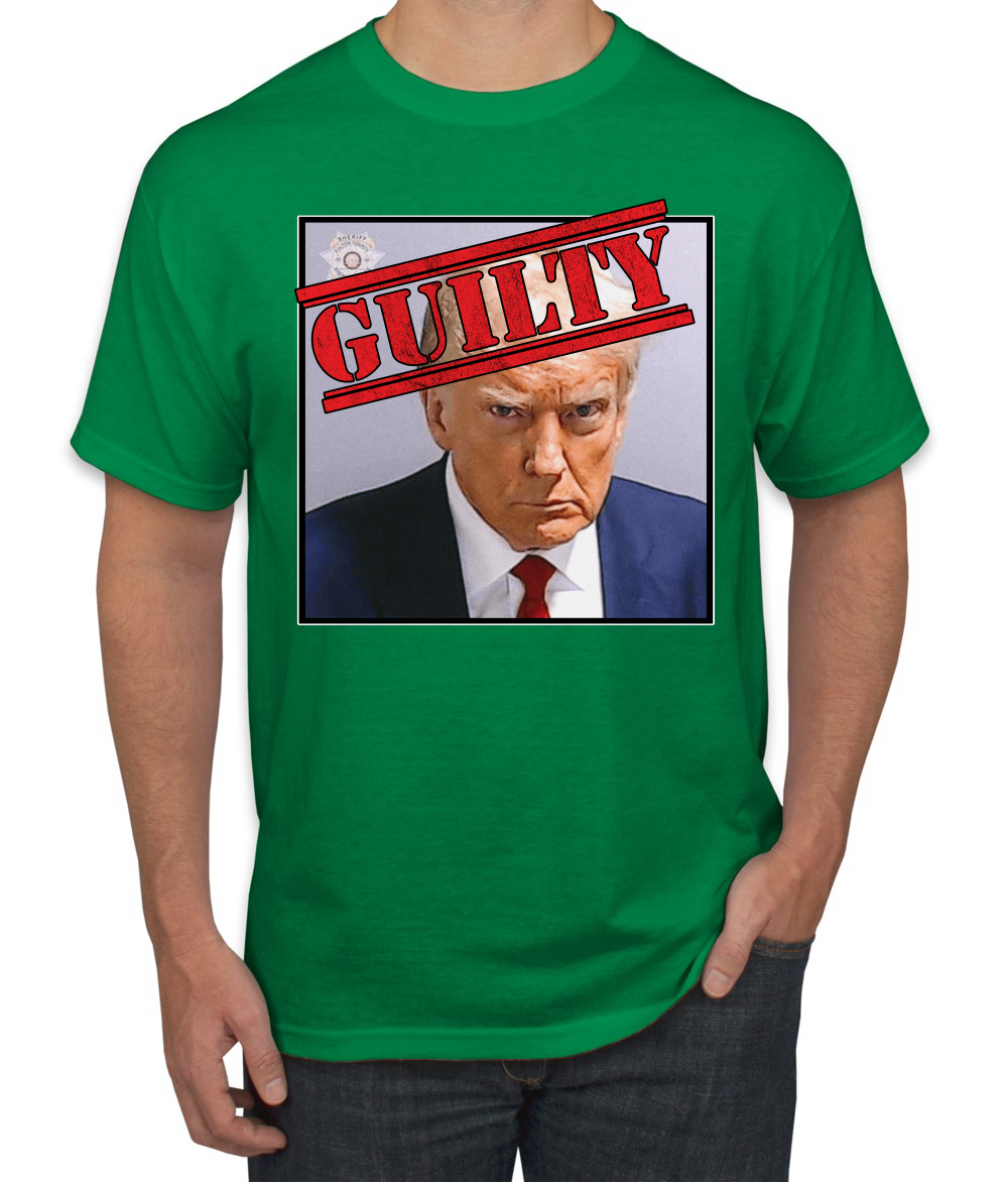 Camiseta Guilty Donald Trump Oficial Georgia Taz Shot para Hombre - Imagen 8 de 22