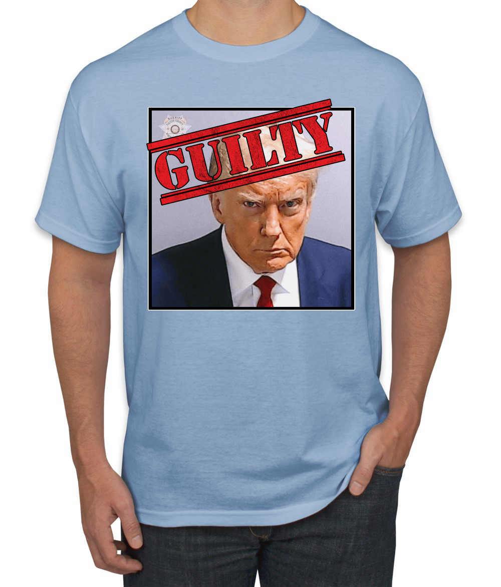 Camiseta Guilty Donald Trump Oficial Georgia Taz Shot para Hombre - Imagen 20 de 22