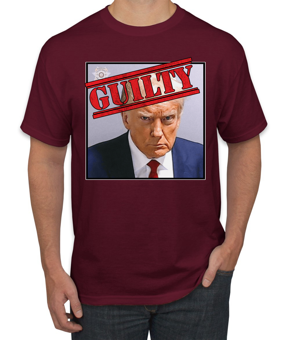 Camiseta Guilty Donald Trump Oficial Georgia Taz Shot para Hombre - Imagen 9 de 22