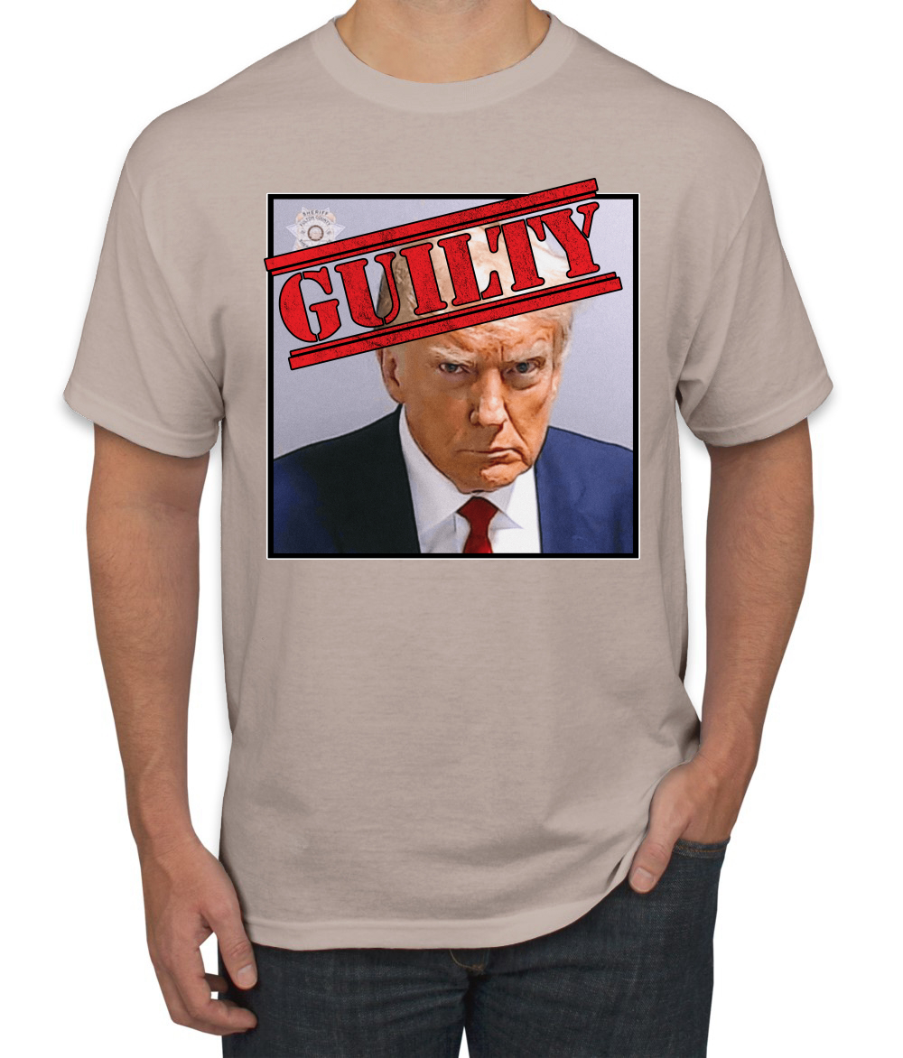 Camiseta Guilty Donald Trump Oficial Georgia Taz Shot para Hombre - Imagen 22 de 22