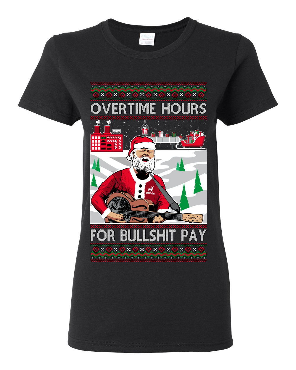Camiseta gráfica Overtime Hours Rich para hombre del norte de Richmond para mujer - Imagen 3 de 14