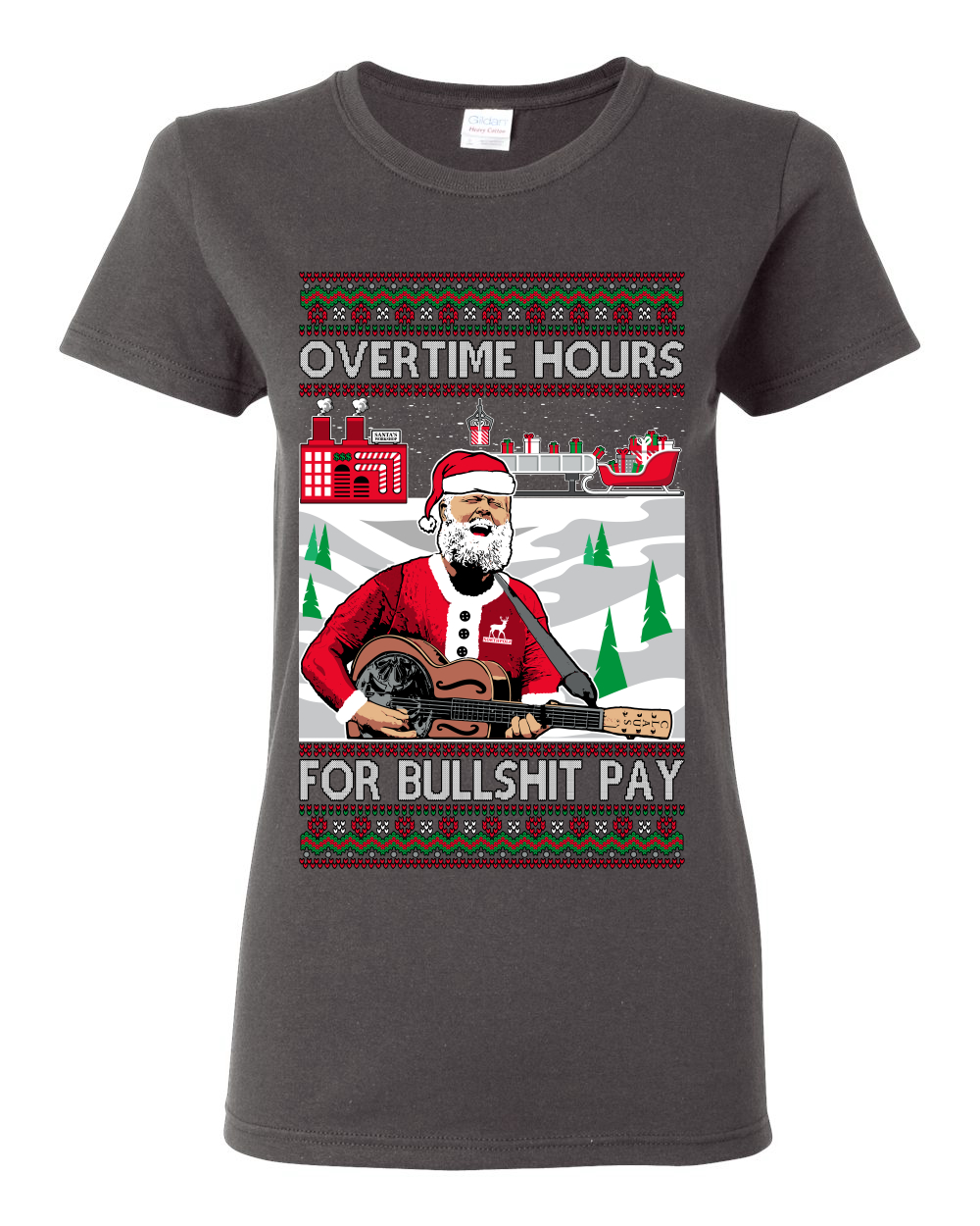 Camiseta gráfica Overtime Hours Rich para hombre del norte de Richmond para mujer - Imagen 4 de 14