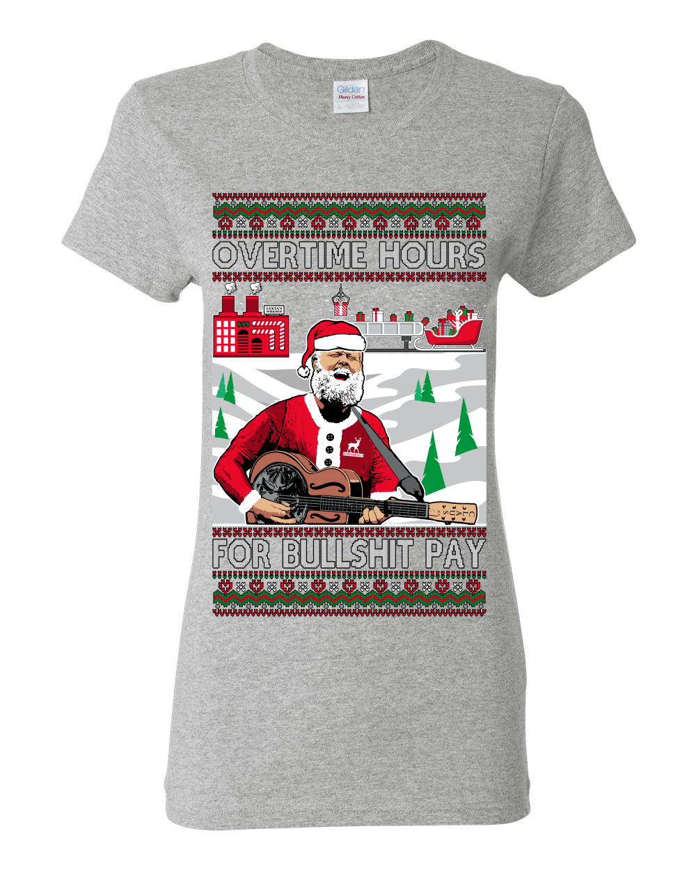 Camiseta gráfica Overtime Hours Rich para hombre del norte de Richmond para mujer - Imagen 6 de 14