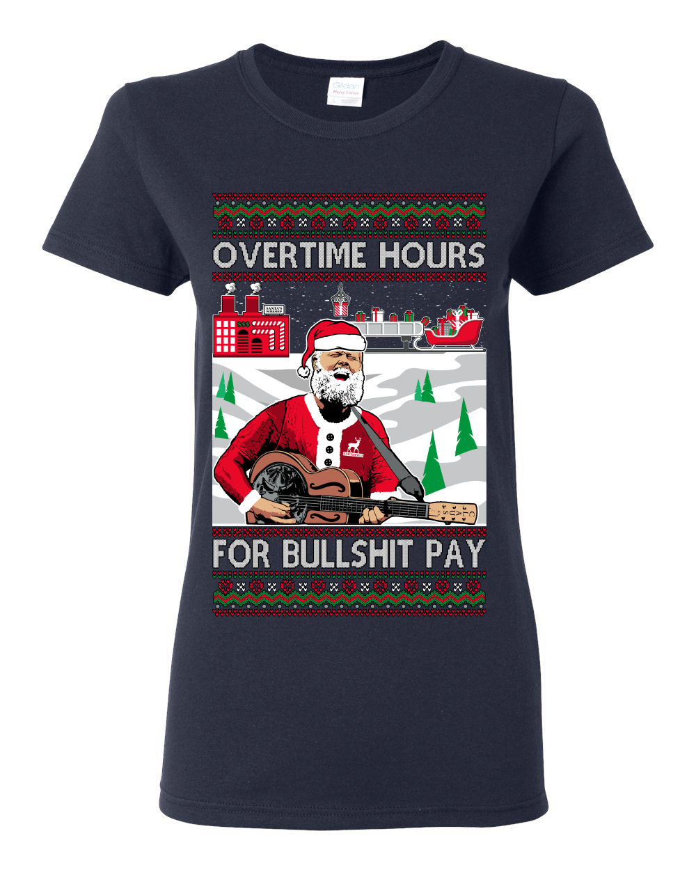 Camiseta gráfica Overtime Hours Rich para hombre del norte de Richmond para mujer - Imagen 10 de 14