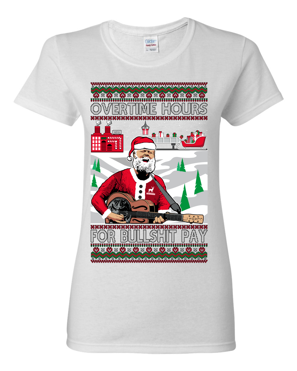 Camiseta gráfica Overtime Hours Rich para hombre del norte de Richmond para mujer - Imagen 14 de 14
