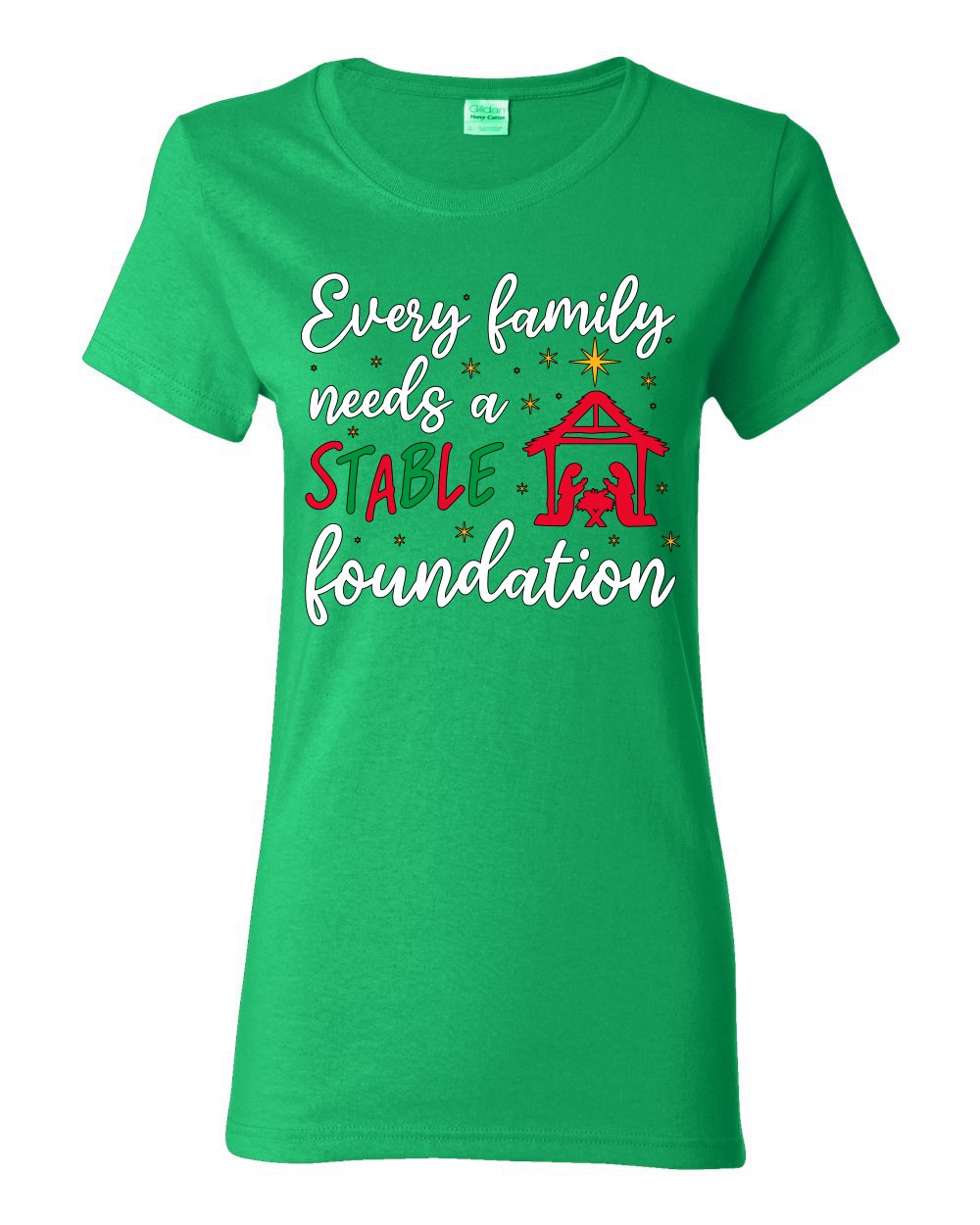 Every Family Needs a Stable Foundation Women Graphic TShirt - Picture 7 of 13