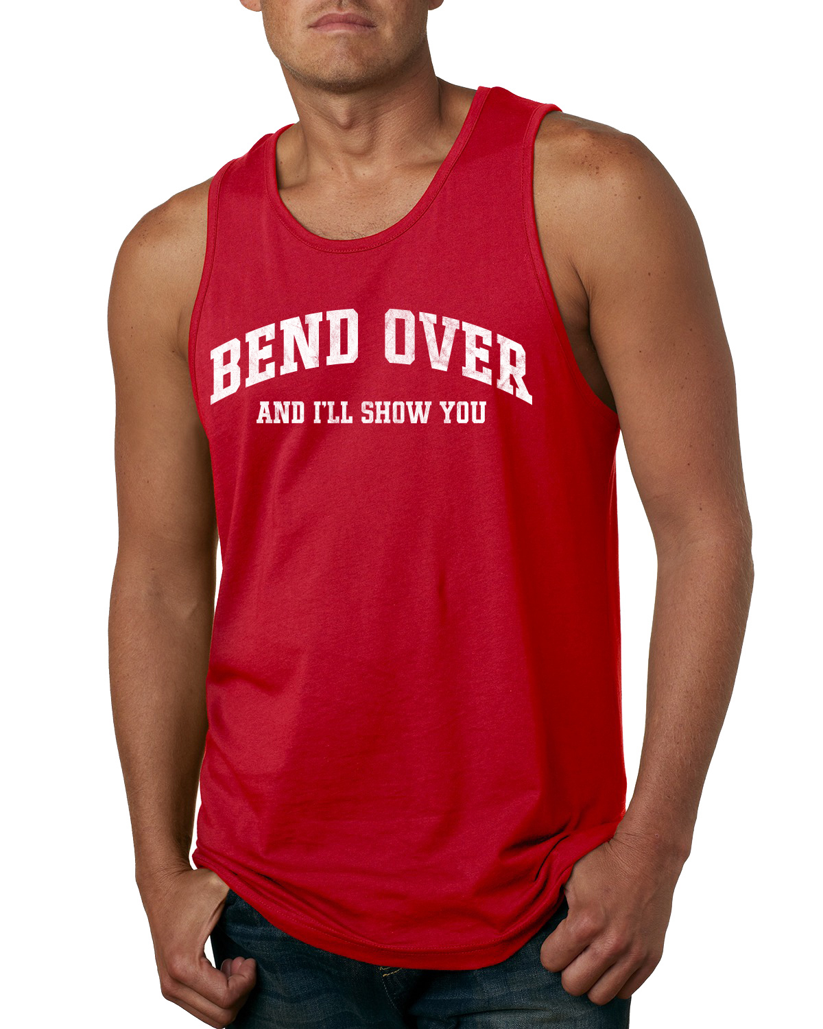 Camiseta sin mangas roja vintage clásica colección de citas de películas navideñas para hombre - Imagen 4 de 11