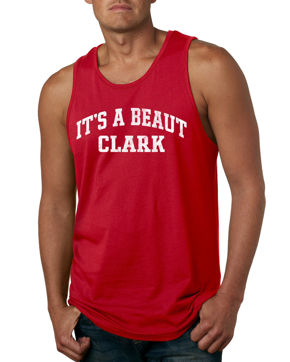 Camiseta sin mangas roja vintage clásica colección de citas de películas navideñas para hombre - Imagen 7 de 11