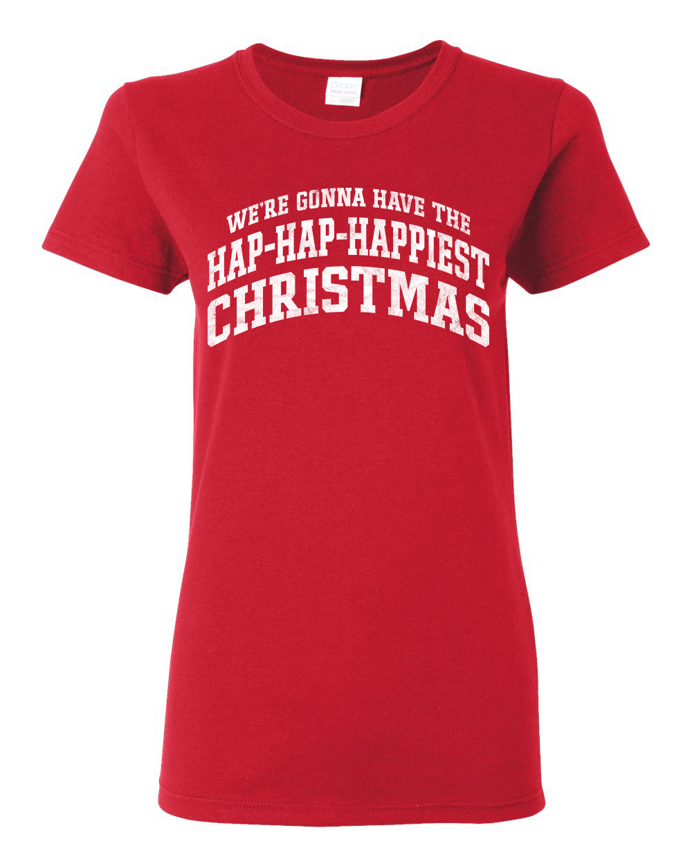 Camiseta roja vintage clásica colección de citas de películas navideñas para mujer - Imagen 11 de 11