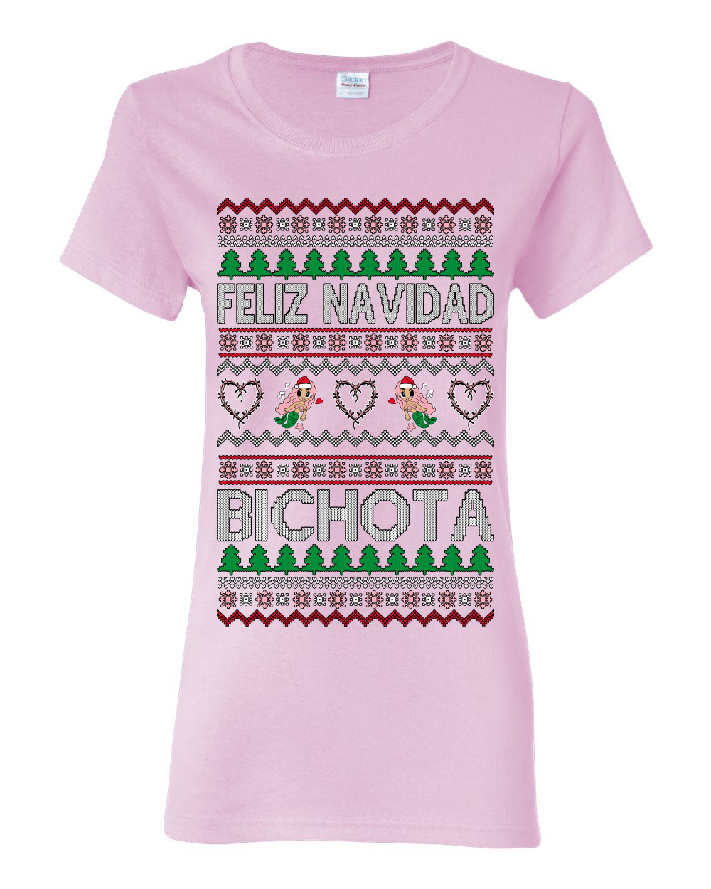 Camiseta para mujer Feliz Navidad Bichota - Imagen 8 de 14