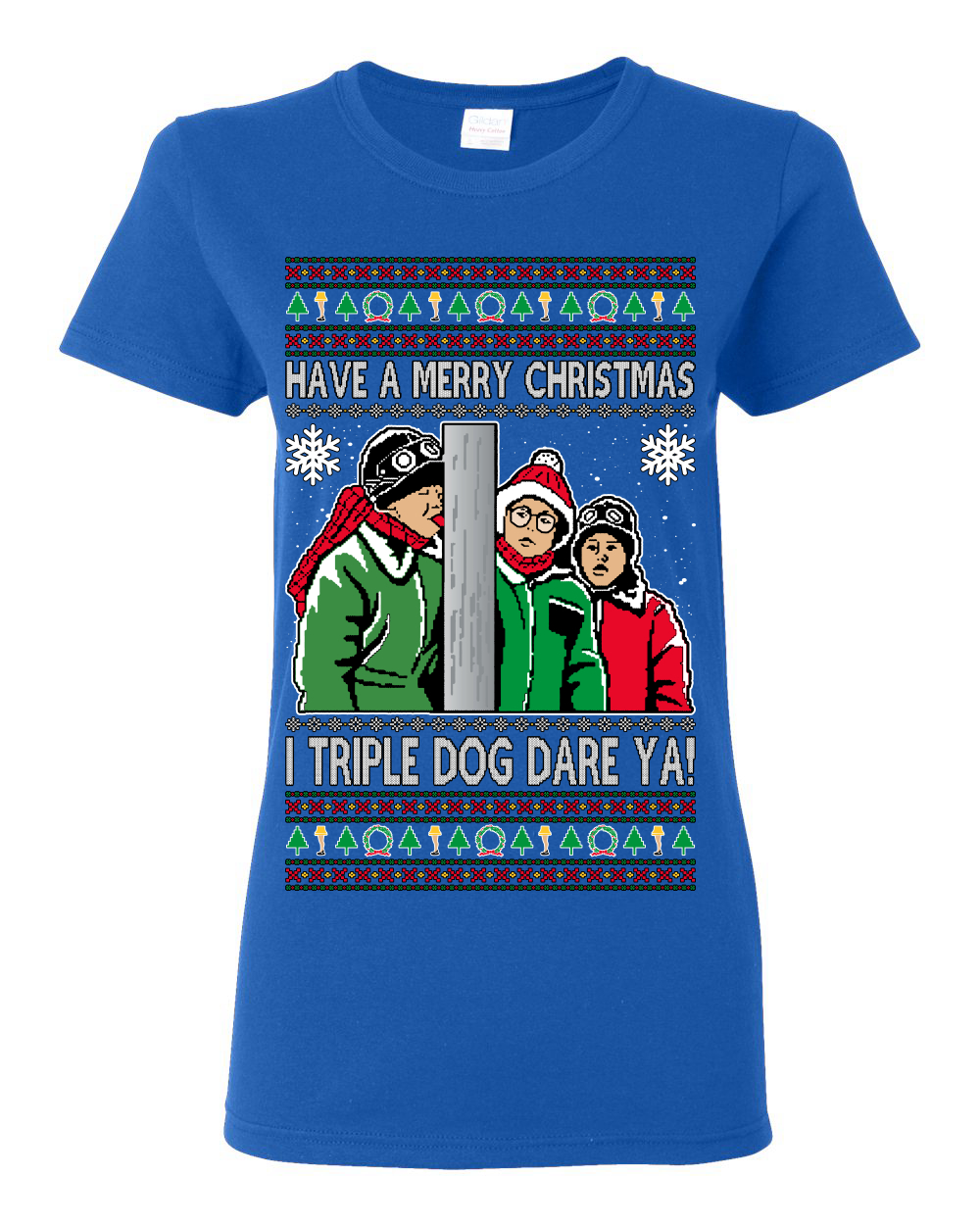 I Triple Dog Dare Ya Merry Story Women Graphic TShirt - Picture 11 of 12