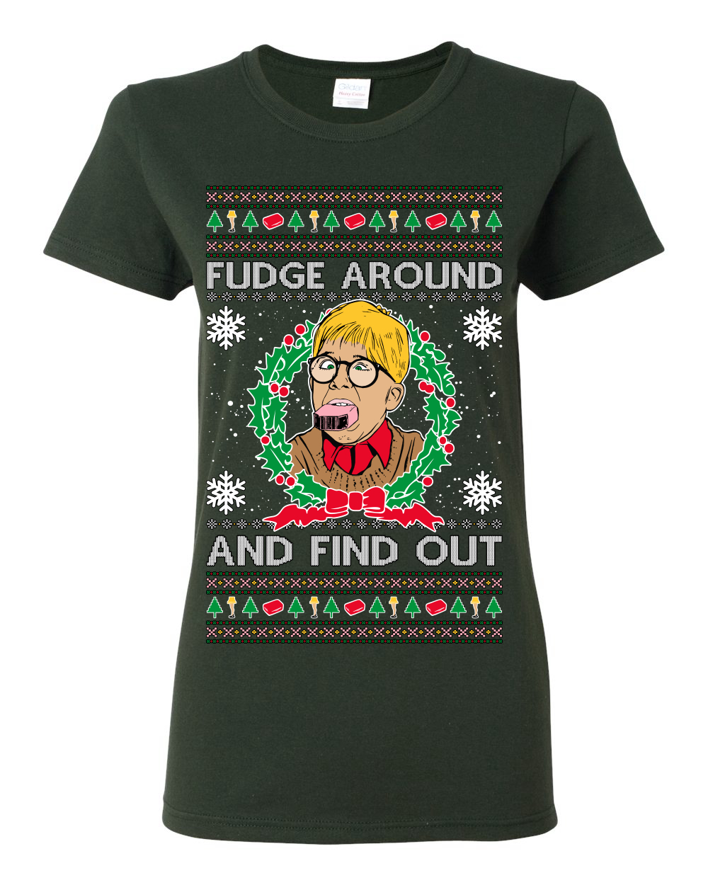 Camiseta gráfica para mujer Fudge Around And Find Out Story - Imagen 4 de 12