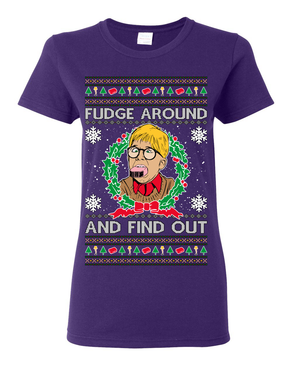 Camiseta gráfica para mujer Fudge Around And Find Out Story - Imagen 9 de 12