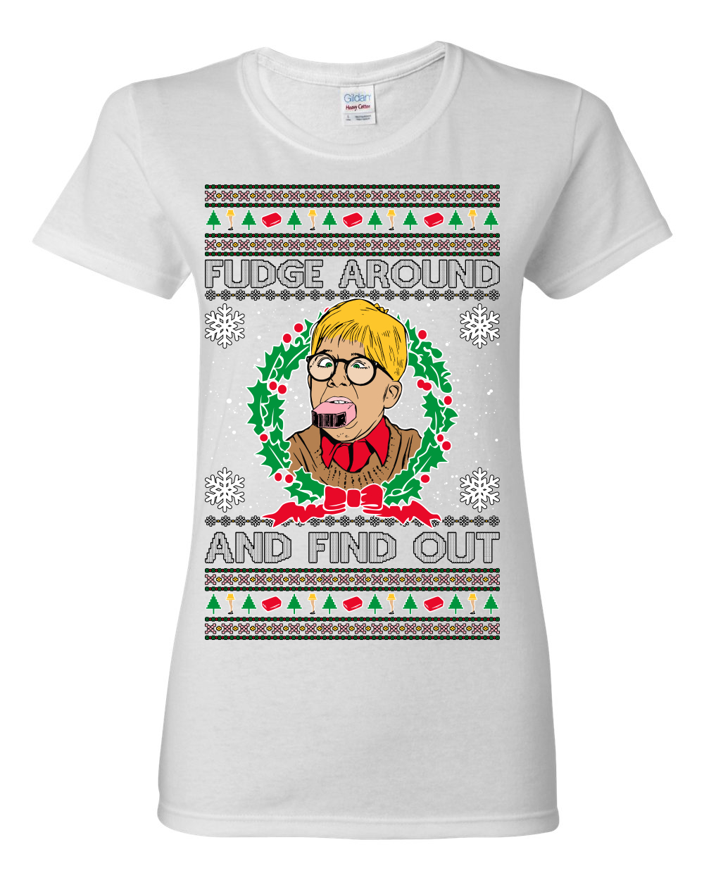 Camiseta gráfica para mujer Fudge Around And Find Out Story - Imagen 12 de 12