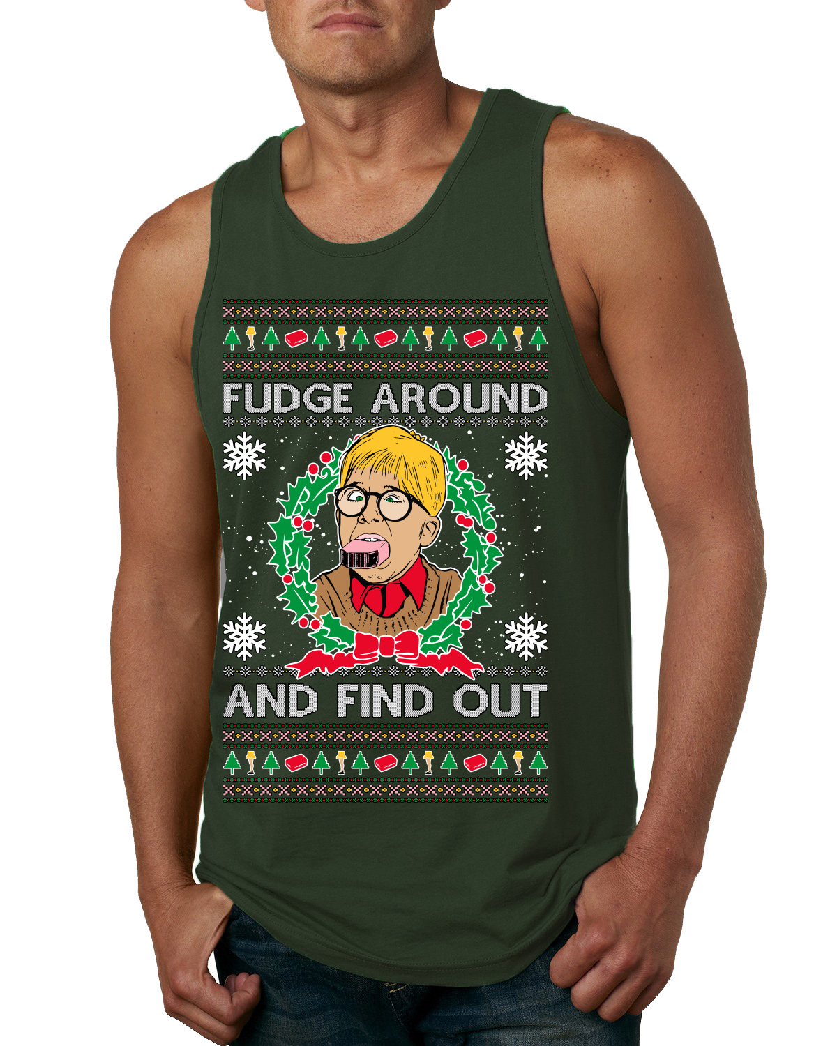 Camiseta sin mangas Fudge Around And Find Out Story para hombre - Imagen 3 de 8