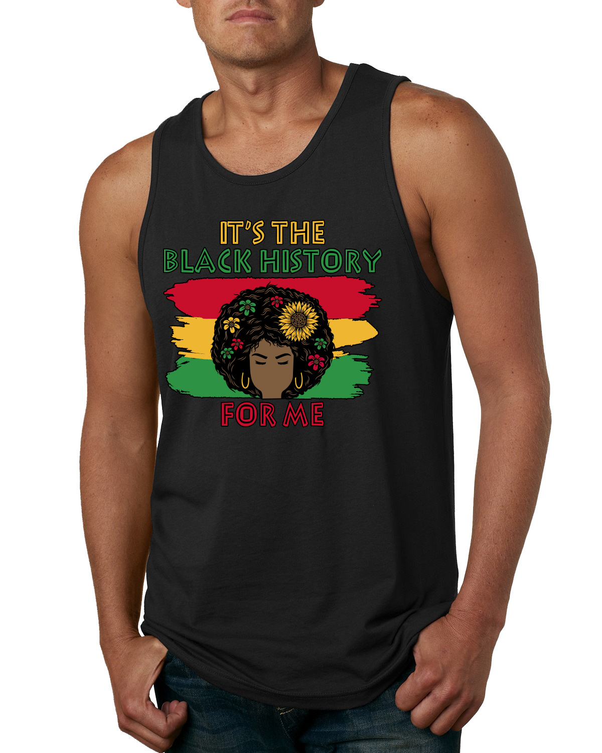 Black History Is My History African American Pride Herren Tank Top - Bild 6 von 10