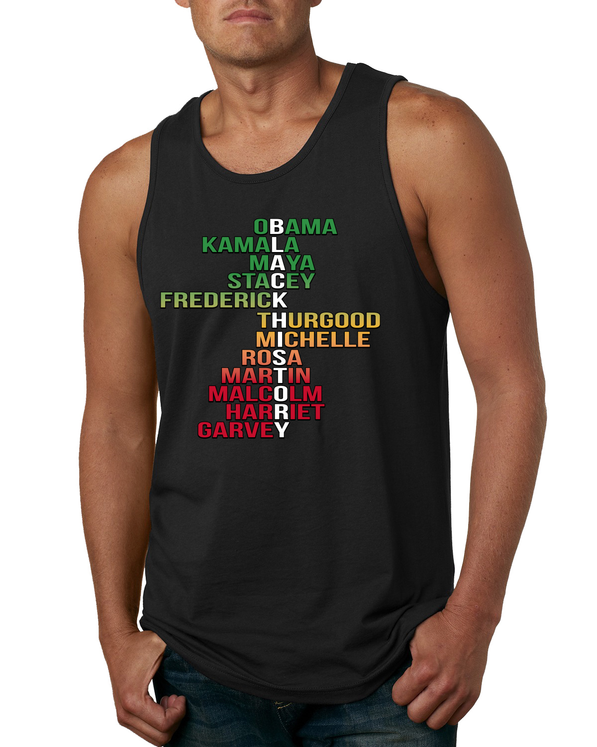 Black History Is My History African American Pride Herren Tank Top - Bild 8 von 10