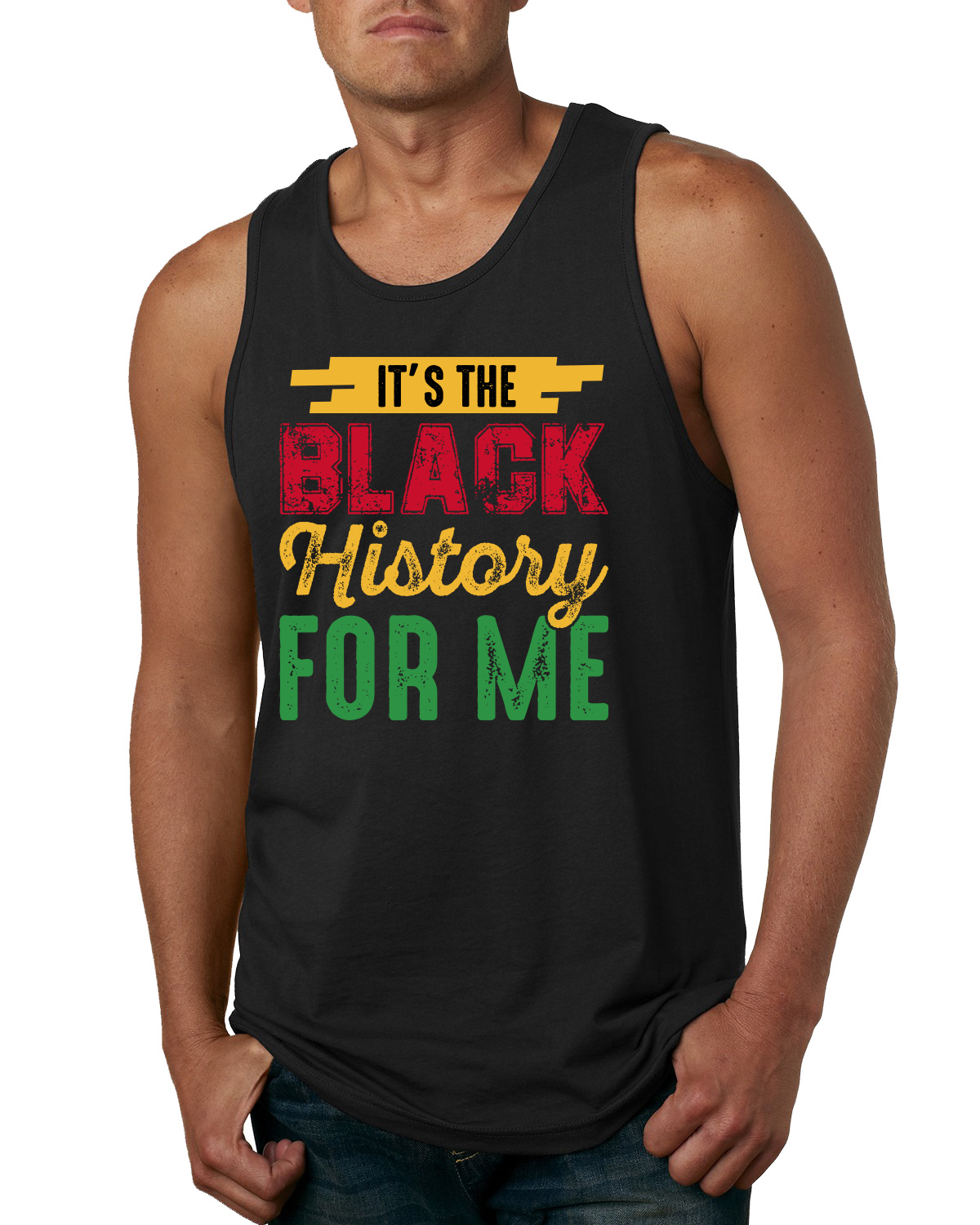 Black History Is My History African American Pride Herren Tank Top - Bild 9 von 10