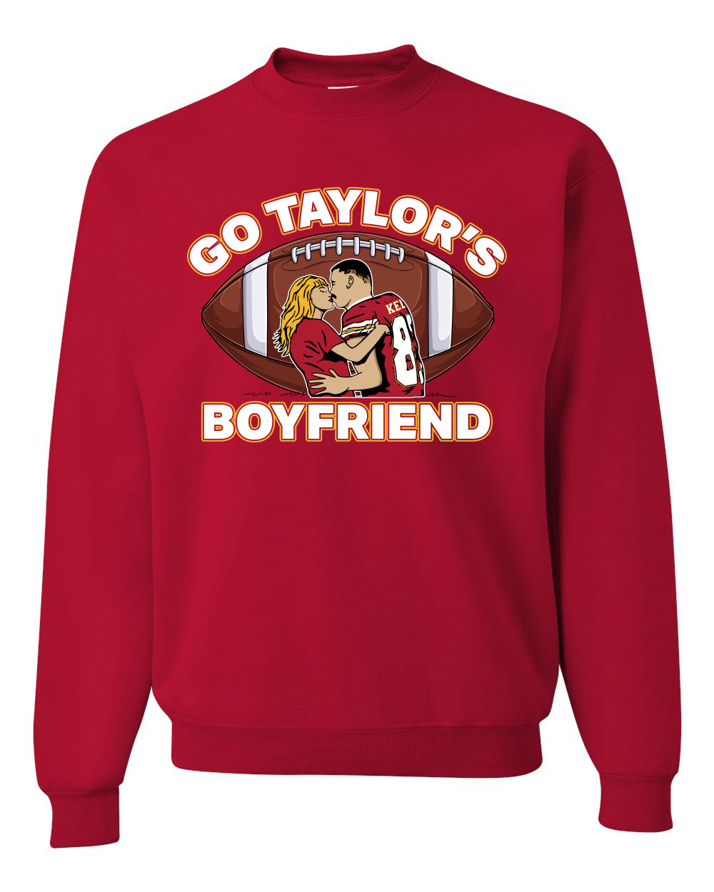 Kansan City Fantasy Football Sports Unisex Crewneck Sweatshirt - Picture 3 of 9
