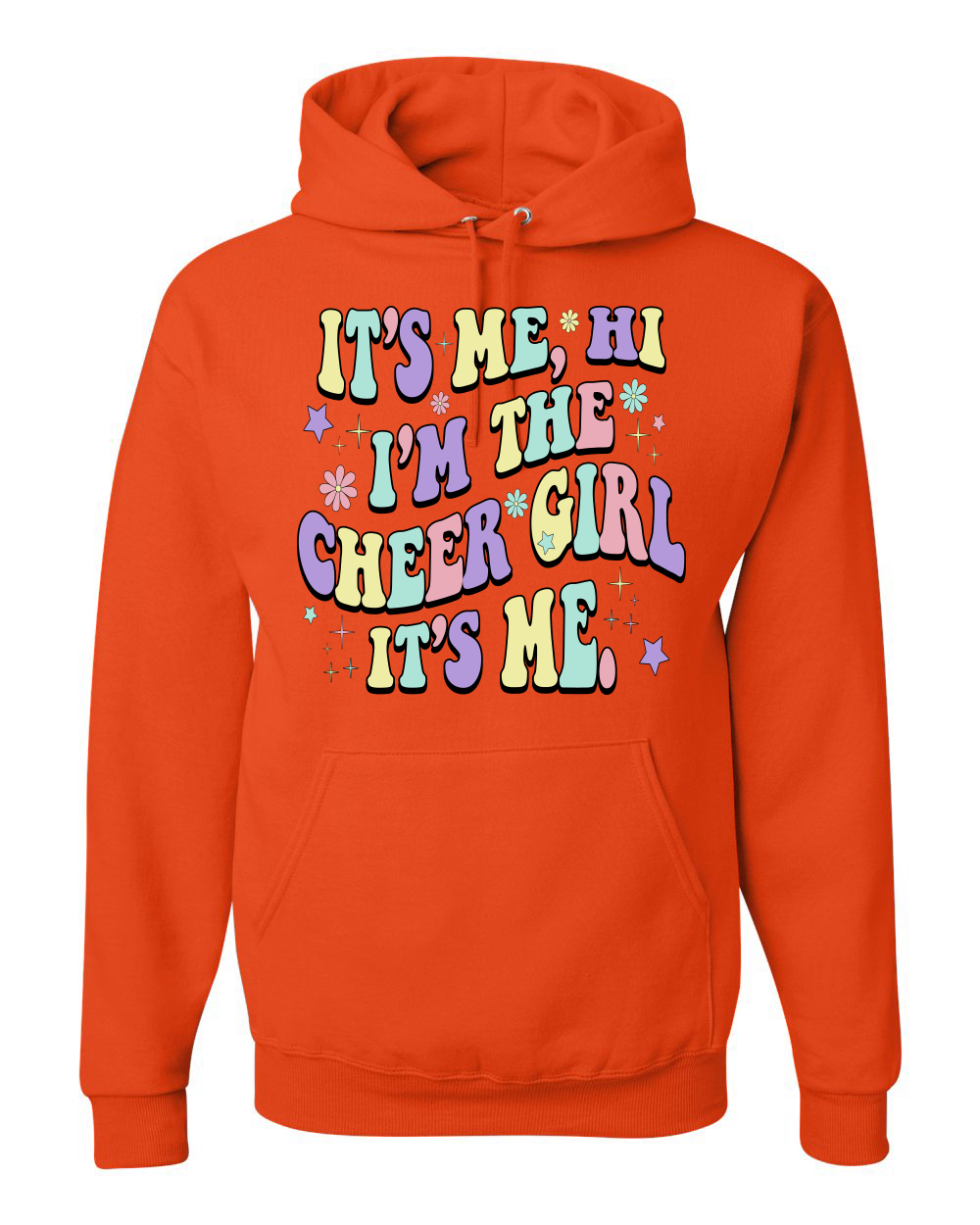 Sudadera con capucha unisex Its Me I'm The Cheer Girl - Imagen 7 de 9