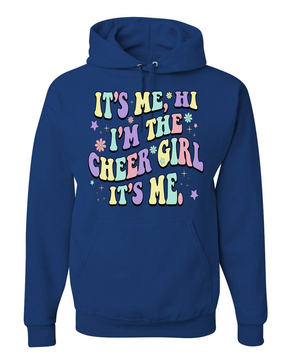 Sudadera con capucha unisex Its Me I'm The Cheer Girl - Imagen 9 de 9