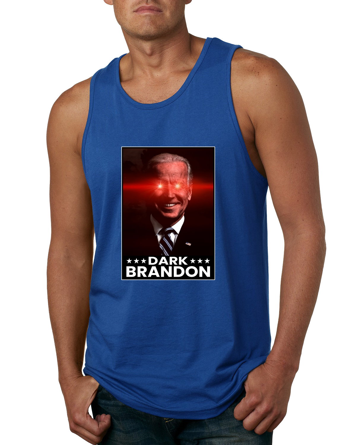 Camiseta sin mangas Dark Brandon 2024 para hombre político - Imagen 7 de 8