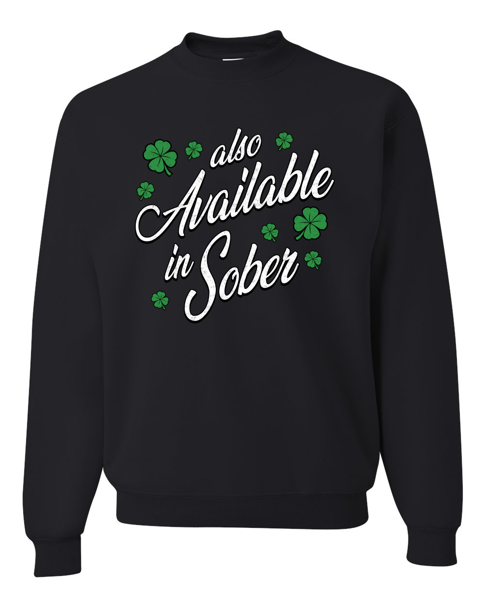 Sudadera también disponible en Sober Script unisex cuello redondo - Imagen 2 de 6
