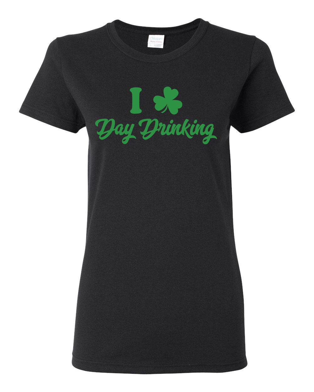 St.Patrick's Day Irish Pride Luck Collections Black Women Graphic T-Shirt - Picture 3 of 13