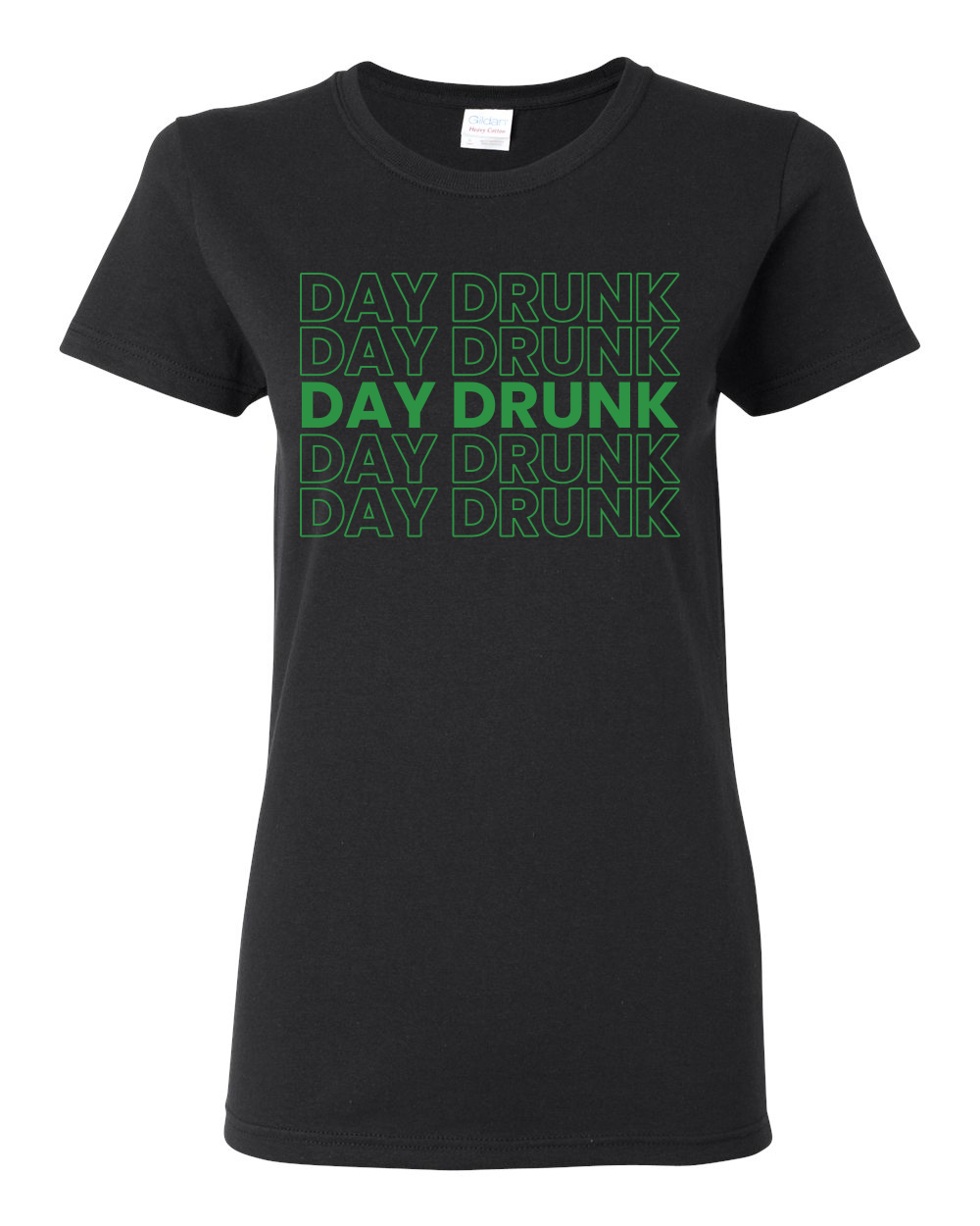 St.Patrick's Day Irish Pride Luck Collections Black Women Graphic T-Shirt - Picture 4 of 13