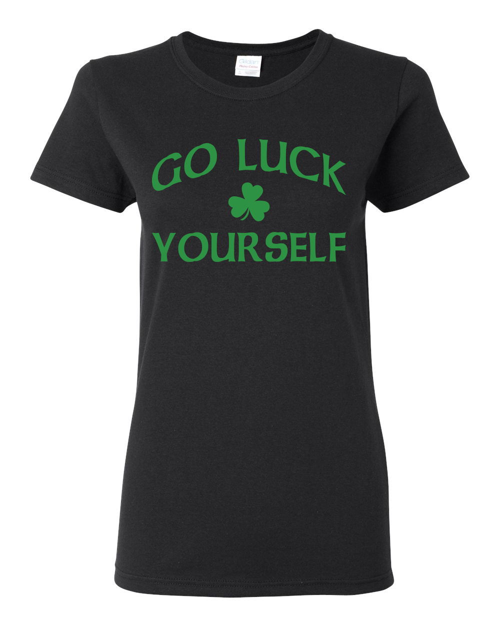 St.Patrick's Day Irish Pride Luck Collections Black Women Graphic T-Shirt - Picture 6 of 13