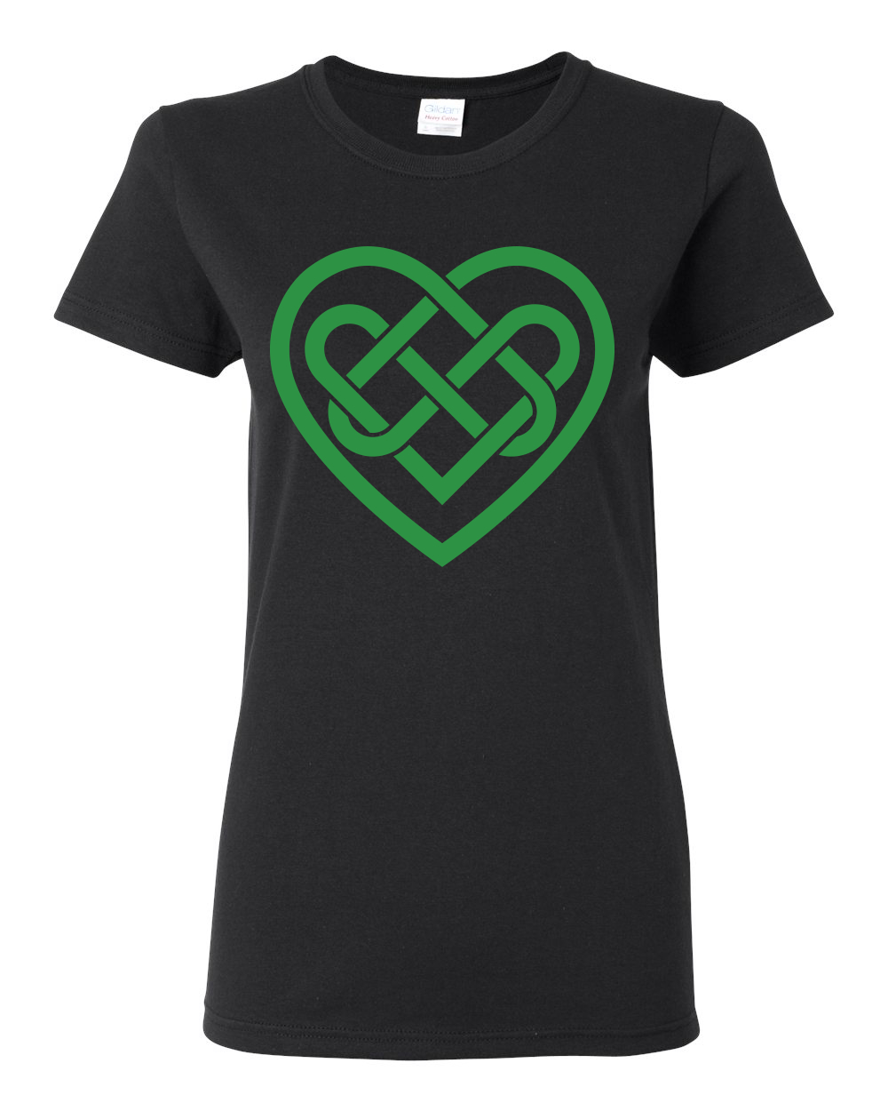 St.Patrick's Day Irish Pride Luck Collections Black Women Graphic T-Shirt - Picture 7 of 13