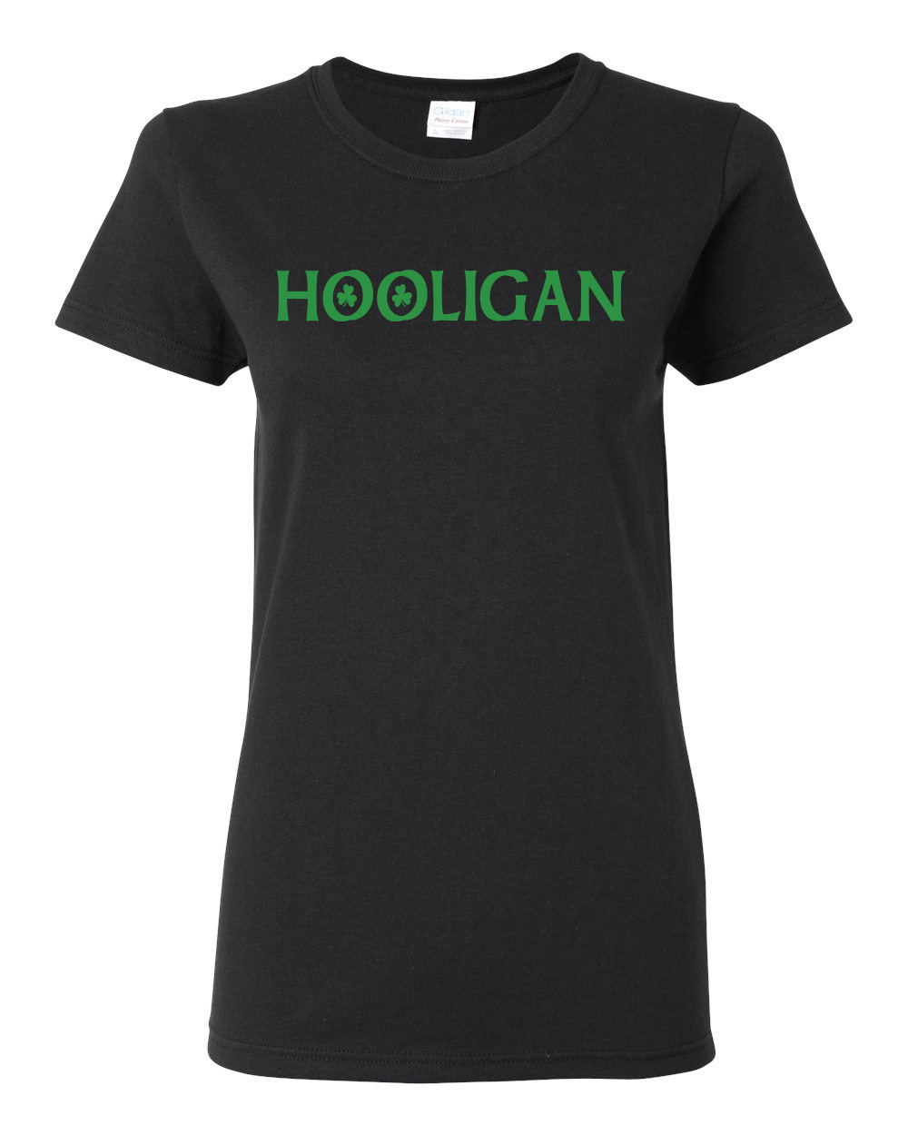 St.Patrick's Day Irish Pride Luck Collections Black Women Graphic T-Shirt - Picture 9 of 13