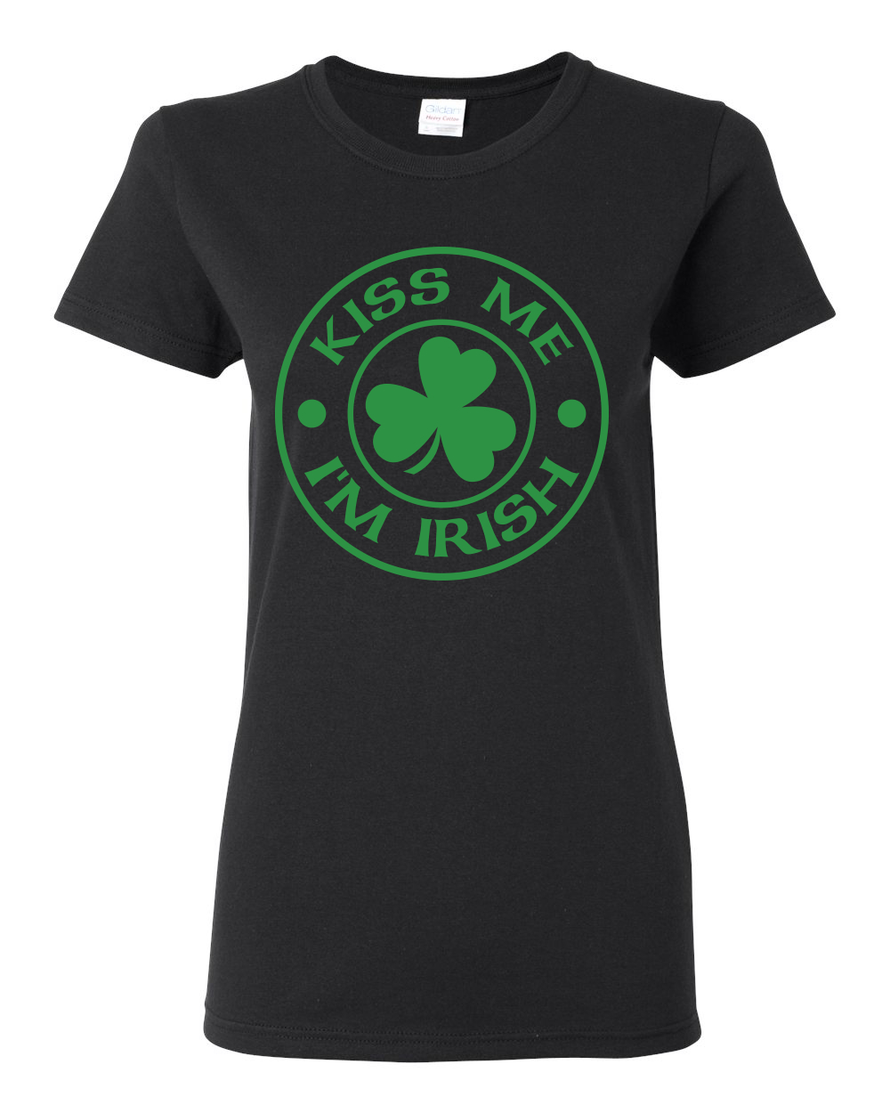 St.Patrick's Day Irish Pride Luck Collections Black Women Graphic T-Shirt - Picture 10 of 13