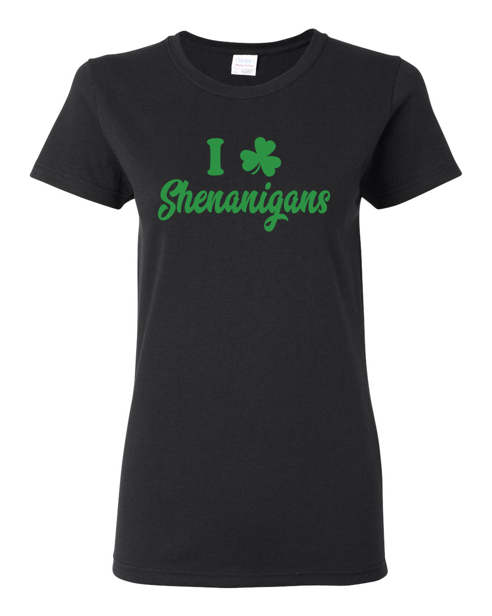 St.Patrick's Day Irish Pride Luck Collections Black Women Graphic T-Shirt - Picture 13 of 13