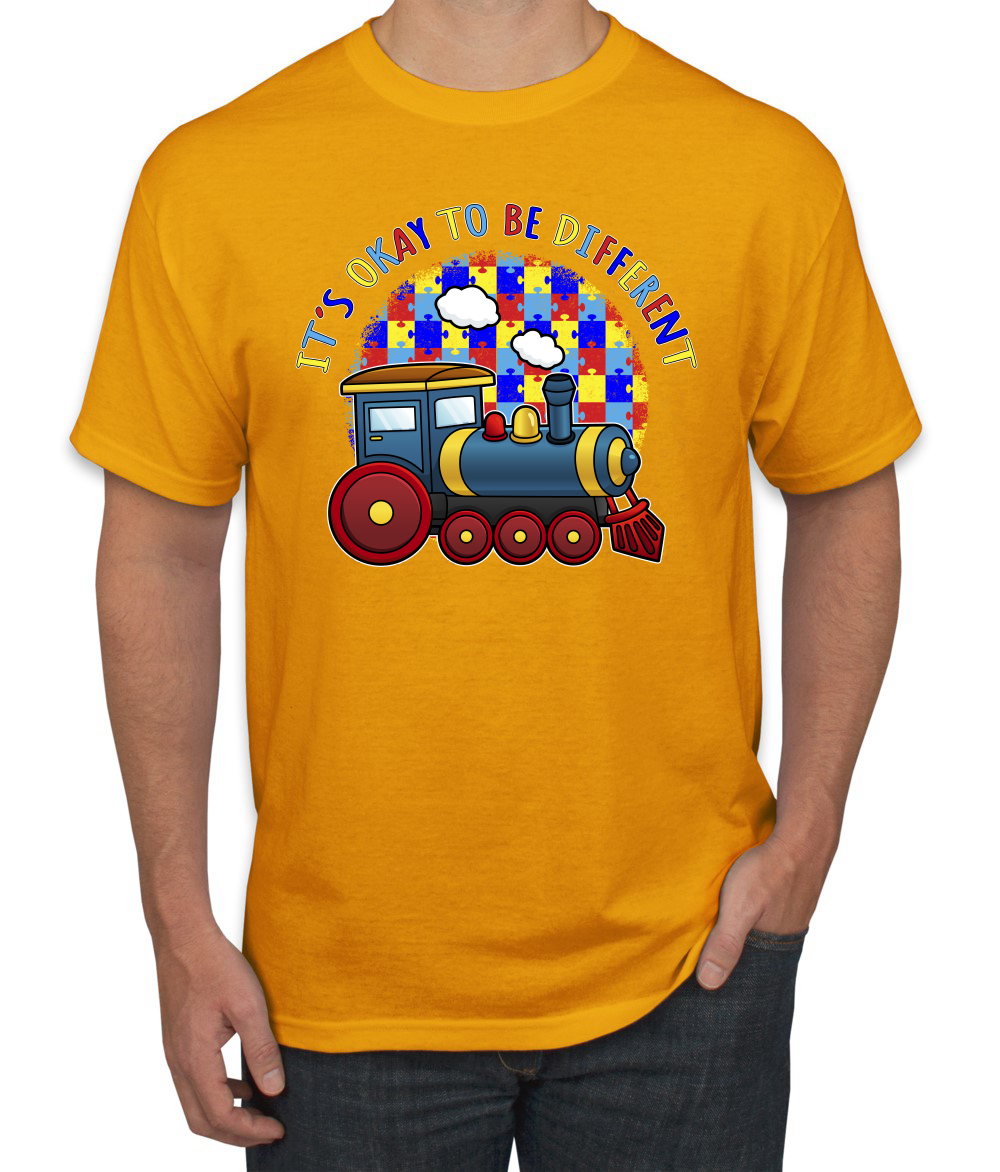 Its Okay to Be Different | Camiseta para hombre Train Autism Awarness - Imagen 24 de 28