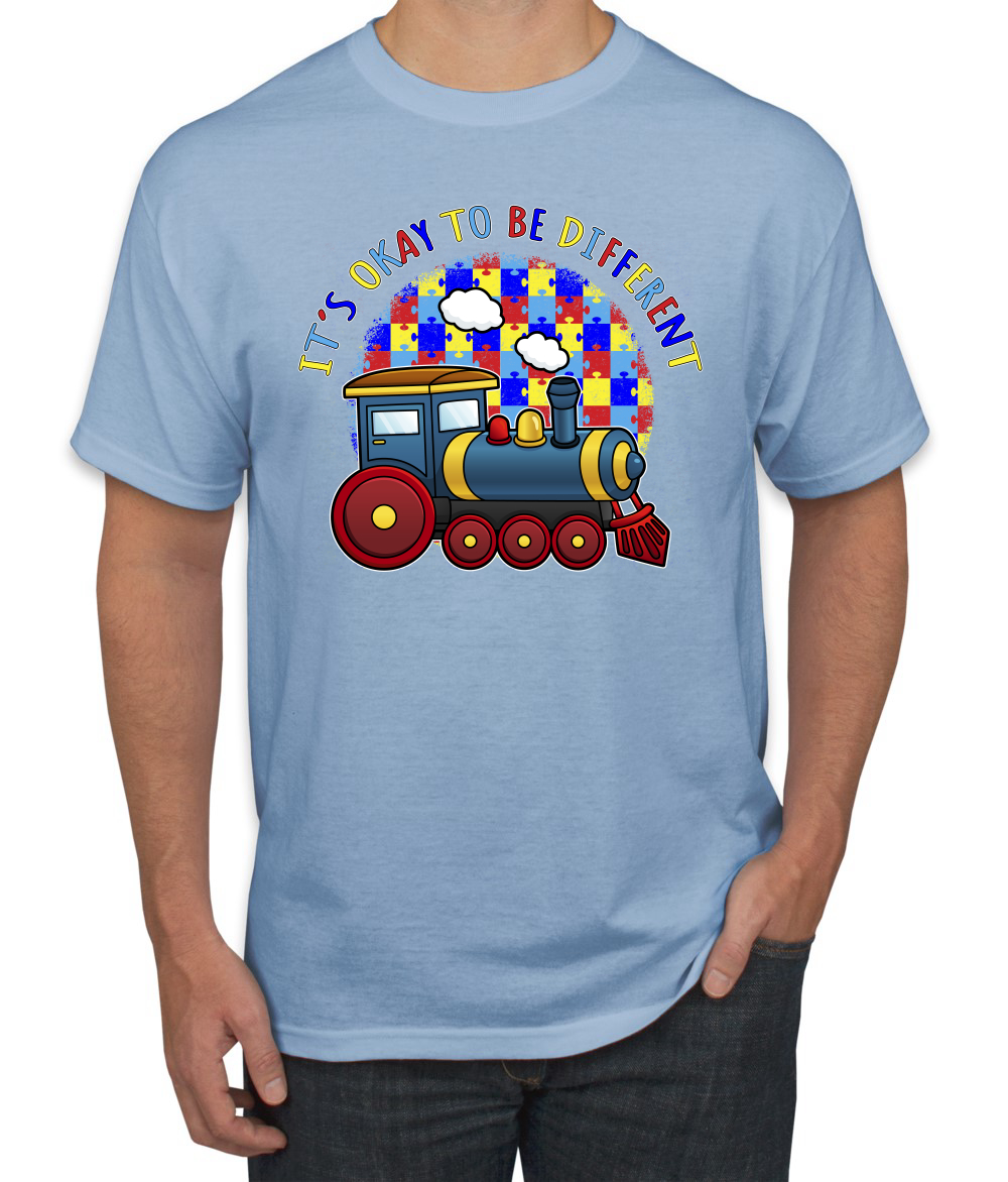 Its Okay to Be Different | Camiseta para hombre Train Autism Awarness - Imagen 25 de 28