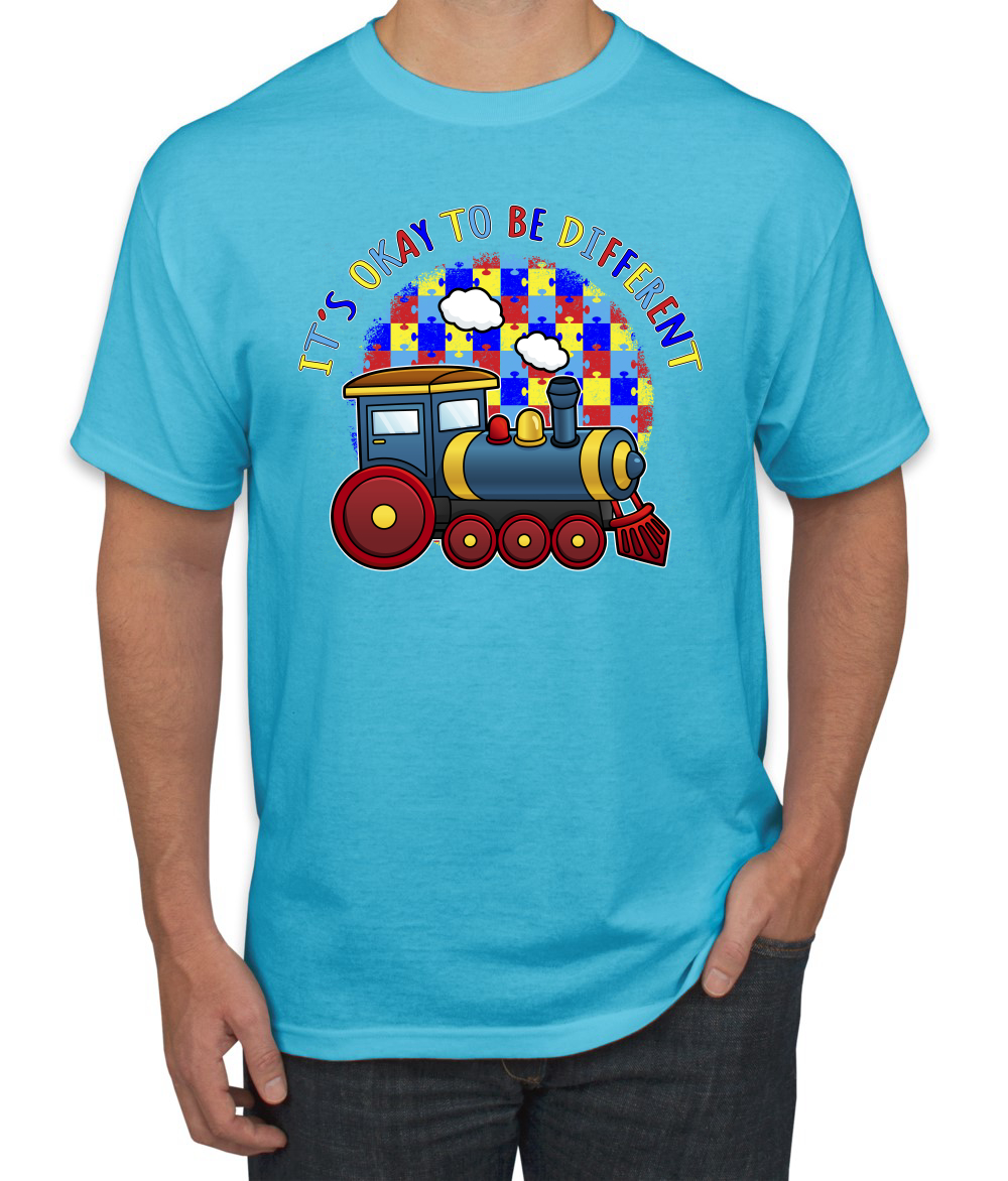 Its Okay to Be Different | Camiseta para hombre Train Autism Awarness - Imagen 26 de 28