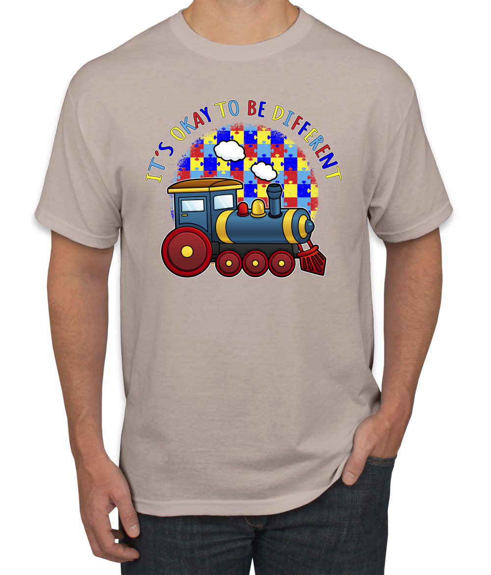 Its Okay to Be Different | Camiseta para hombre Train Autism Awarness - Imagen 28 de 28