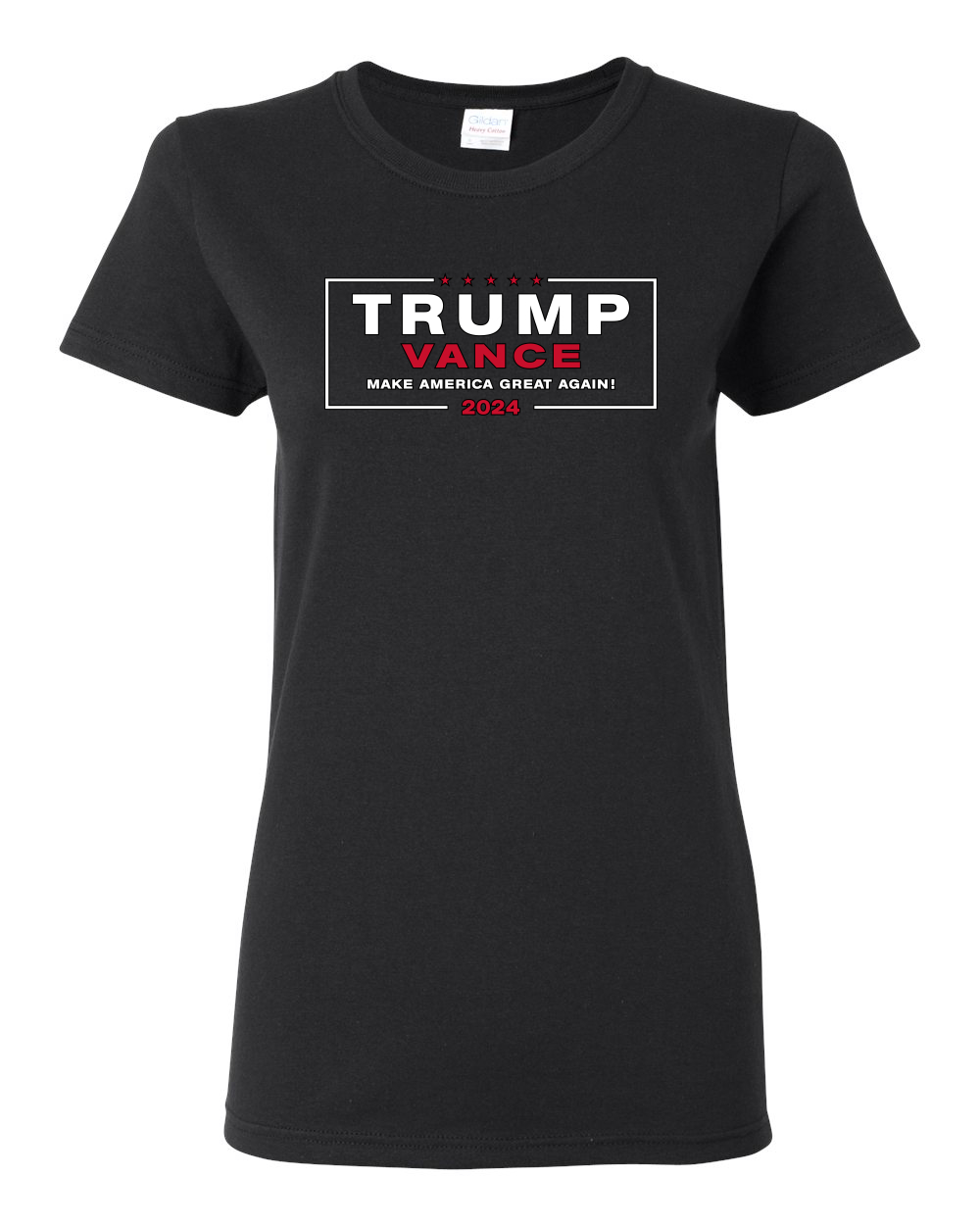 Donald Trump JD Vance 2024 USA Election Womens Graphic T-Shirt - Picture 3 of 6