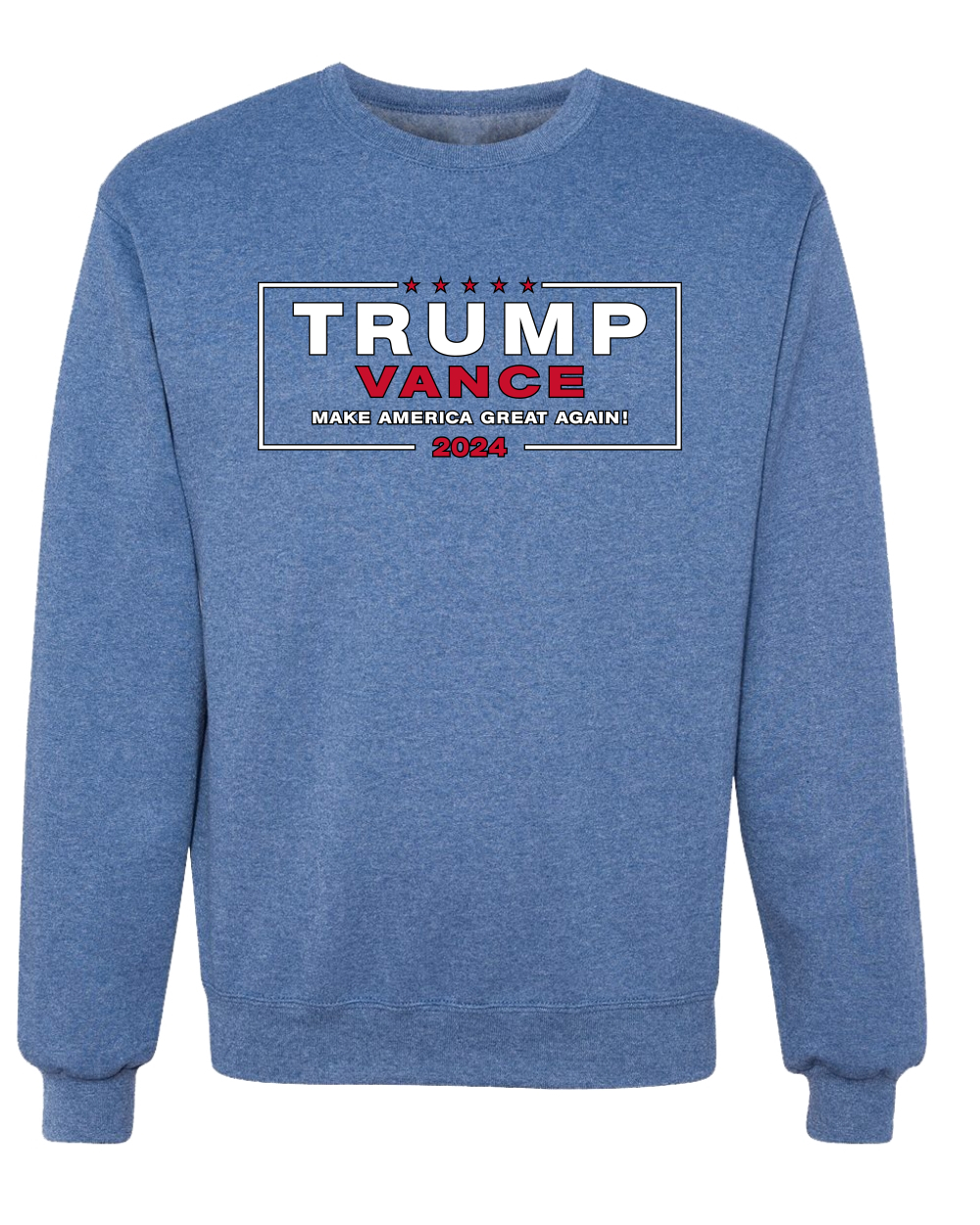 Sudadera Donald Trump JD Vance 2024 Elecciones EE. UU. Unisex Cuello Redondo - Imagen 7 de 8